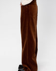 D'arcy Loose Jean, Bronze Brown Cord