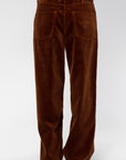 D'arcy Loose Jean, Bronze Brown Cord
