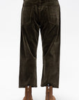 X-Bf Jean, Heavy Olive Cord
