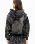 Balloon Popover Hoodie, Washed Black