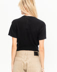 Tight Waist Tee, Black