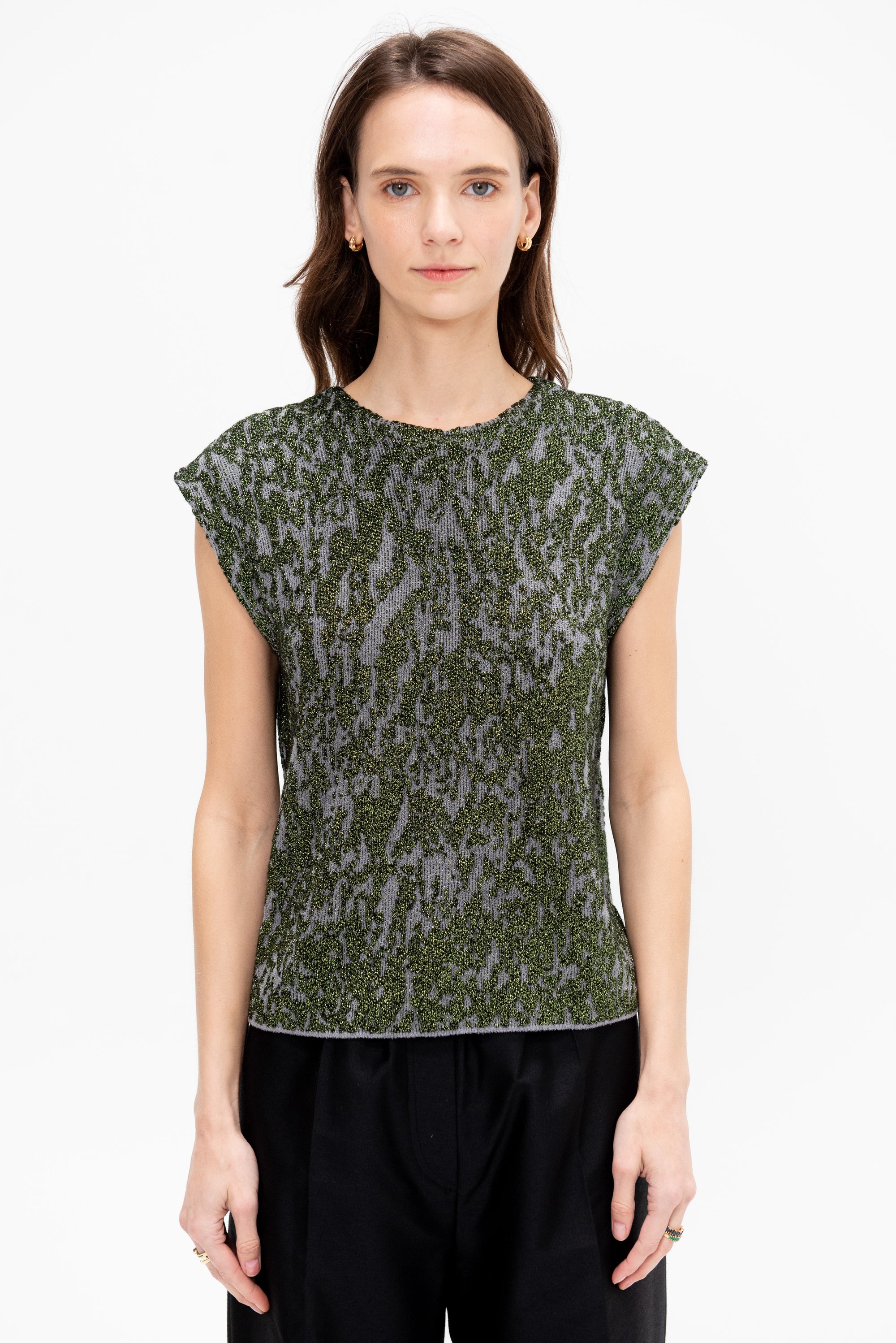 Brocca Vest, Dove Green