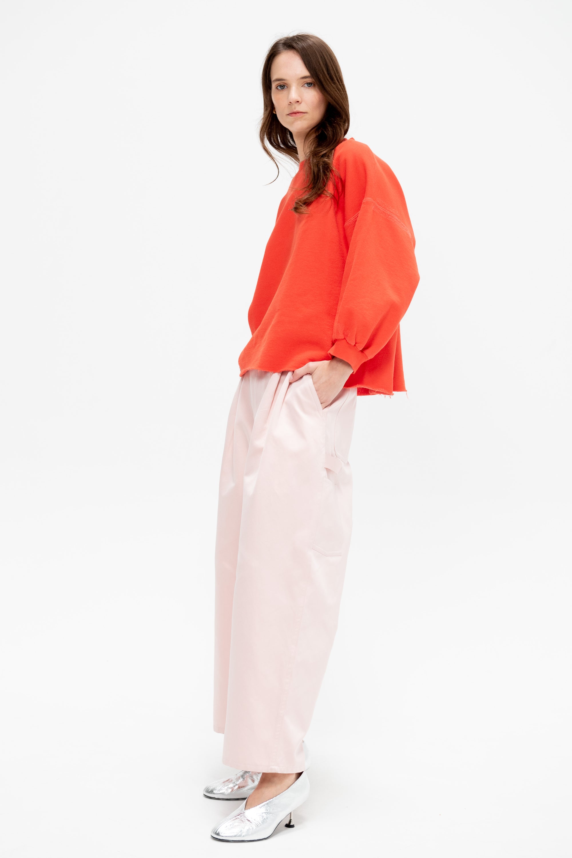 Fond Sweatshirt, Tomato