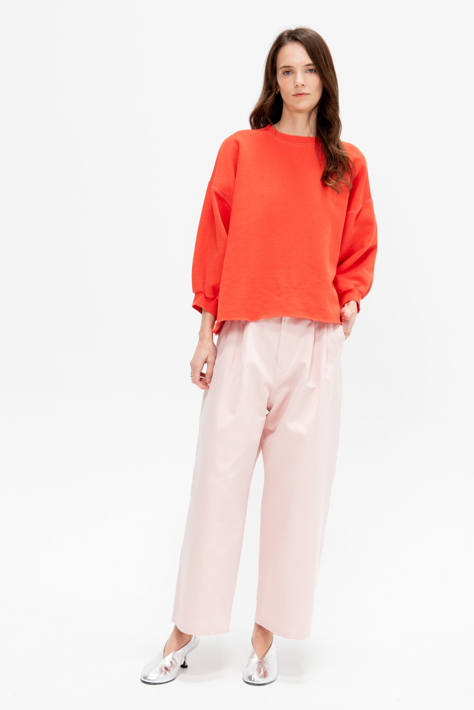 Fond Sweatshirt, Tomato