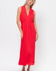 Venotsa Dress, Red