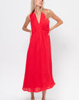 Venotsa Dress, Red