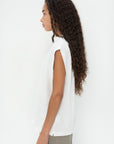 RACHEL COMEY - Bloom Tee, White