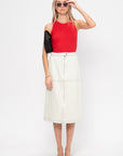 Bristol Skirt, Bleached
