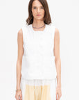 Vestio Top, White