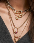 Rolo Chain - 24", Yellow Gold
