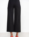 ROSETTA GETTY - Pull On Straight Trouser, Black