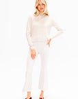 Relaxed Crewneck Sweater, Wheat