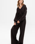 V-Neck Sweater, Brown