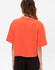Cropped T-Shirt, Orange