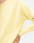 Giada Long Sleeve Sweater, Yellow