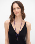 Mudra Necklace, Amethyst