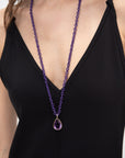 Mudra Necklace, Amethyst