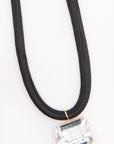 Yvonne Necklace, Crystal