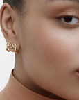 SAUER - Zaha Earring, Diamonds