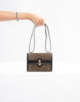SAVETTE - Symmetry 19 with Black Leather Trim, Mink Suede