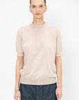 Memphis YFROI - Short Sleeve Sweater, Oatmeal