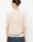Memphis YFROI - Short Sleeve Sweater, Oatmeal