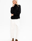 Marrei Ymer - Turtleneck Xtrafine Merino Wool, Black