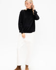 Marrei Ymer - Turtleneck Xtrafine Merino Wool, Black
