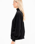 Marrei Ymer - Turtleneck Xtrafine Merino Wool, Black