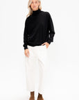 Marrei Ymer - Turtleneck Xtrafine Merino Wool, Black