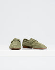 Essenziale Suede Loafer, Khaki