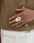Cubagua Ring, Silver