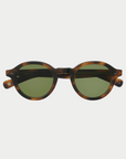 GARRETT LEIGHT - Flipper Sunglasses, Spotted Brown Shell