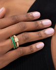Bold Half Band, Emerald