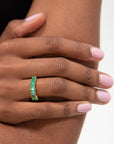 Bold Half Band, Emerald