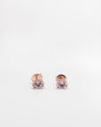SUZANNE KALAN - Amalfi Diamond Cut Studs, Rose De France