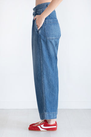 TANAKA - The Wide Jean Trouser, Vintage Blue