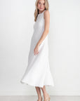 TIBI - Boucle Knit Sculpted Dress, White