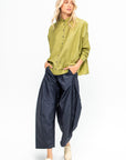 Crispy Nylon Winslow Pant - Short, Navy