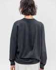 Light Weight Sweatshirting Crewneck Sweatshirt, Black