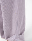 Garment Dyed Seersucker Stella Full Length Pant, Mauve Multi