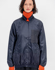 Eco Nylon Bomber Blazer, Navy
