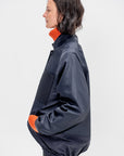 Eco Nylon Bomber Blazer, Navy