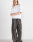 TIBI - Pebble Sable Easy T-Shirt, White