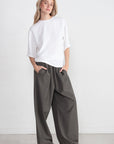 TIBI - Pebble Sable Easy T-Shirt, White