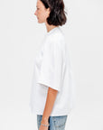 Active Knit Raglan Top, White