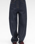 TIBI - Indigo Denim Sid Jean, Dark Denim