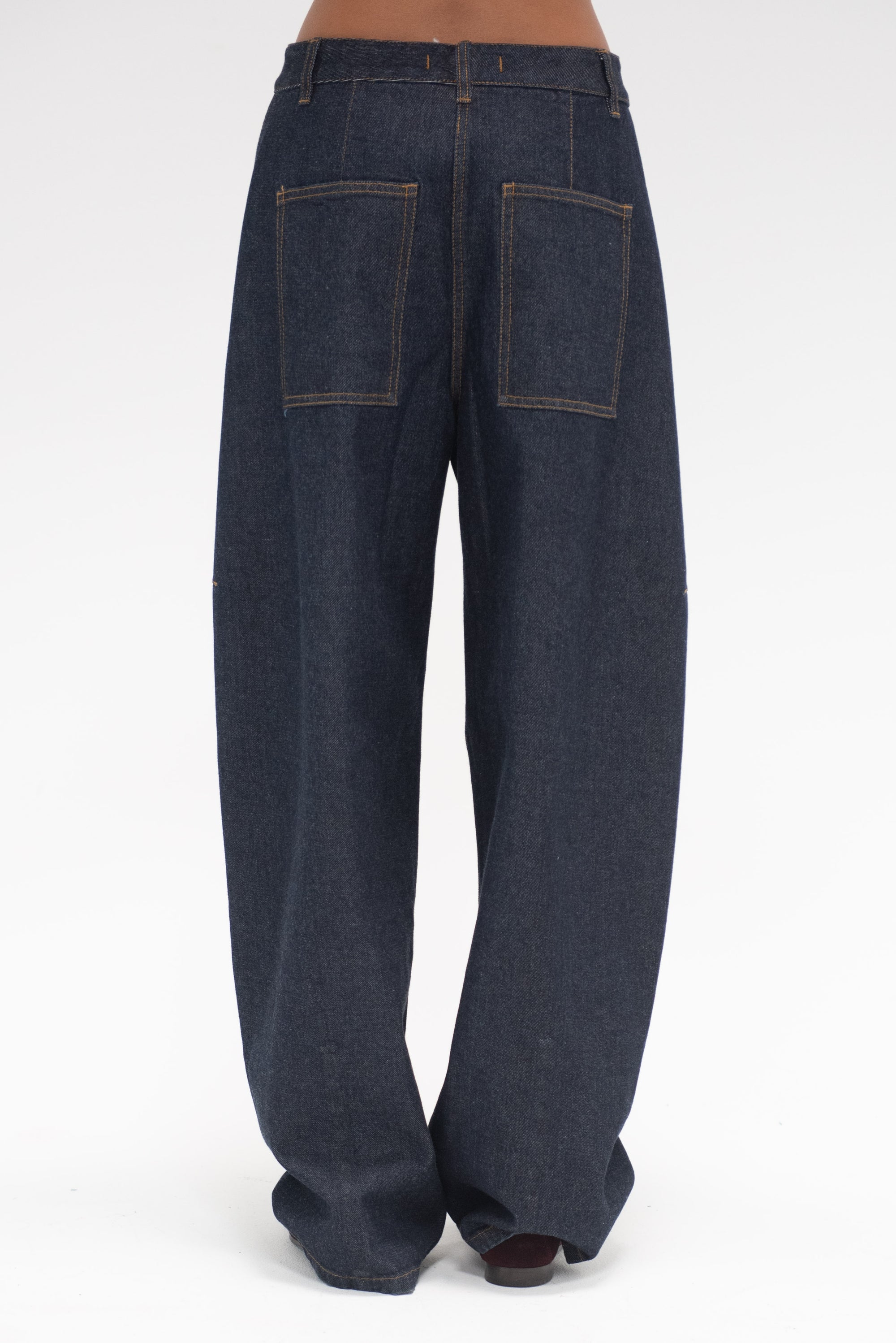 TIBI - Indigo Denim Sid Jean, Dark Denim