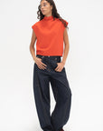 TIBI - Indigo Denim Sid Jean, Dark Denim