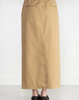 TIBI - Chino Maxi Skirt, Tan